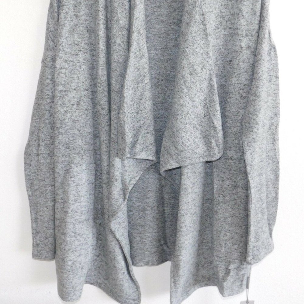 NEW!!! Calvin Klein Marled Long Sleeve Open Front - Picture 5 of 6